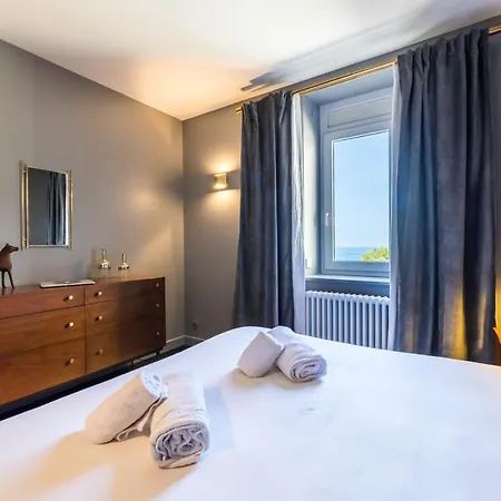 Alma Keyweek Duplex With Terrace And Ocean View In Appartamento Biarritz